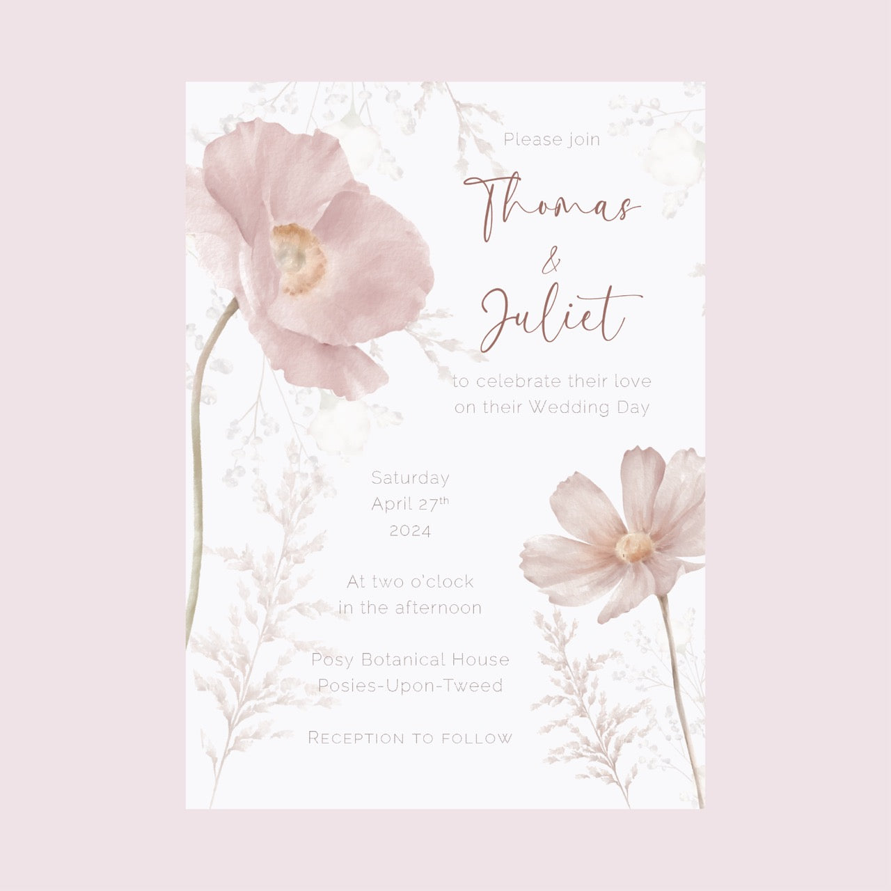 Poppy RSVP