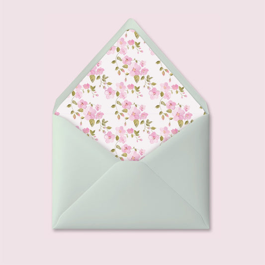 Blossom Envelope Liner