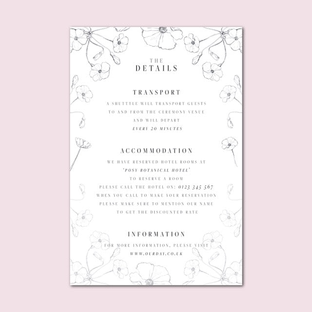 Clarissa Details Card